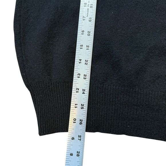 LOT OF 2 Vtg Polo Ralph Lauren 100% Lambswool Sweater Sz Large Green & Black 90s - Picture 9 of 13